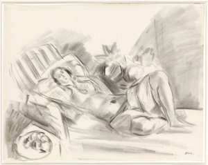 Odalisca com magnólias de Henri Matisse