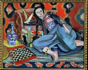 Odalisca com uma cadeira turca de Henri Matisse