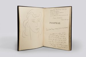 Pasiphaé. Canto de Minos (os Crétois)" de Henry Millon Montherlant de Henri Matisse