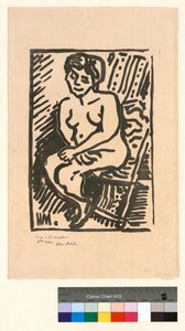 Pequena madeira preta de Henri Matisse