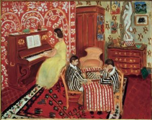 Pianista e tocadores de Henri Matisse