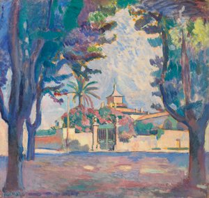 Place des Lices, Saint-Tropez de Henri Matisse
