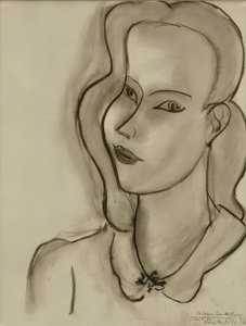 Retrato de uma mulher de Henri Matisse