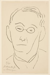 Retrato de Paul Léautaud de Henri Matisse