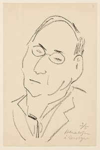 Retrato de Paul Léautaud de Henri Matisse
