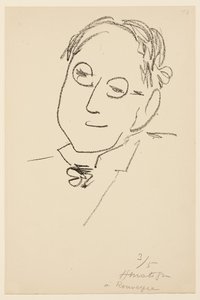 Retrato de Paul Léautaud de Henri Matisse