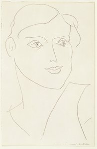 Retrato de uma mulher de Henri Matisse