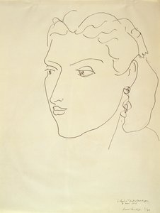 Retrato de uma mulher de Henri Matisse