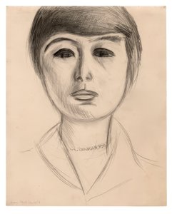 Retrato de uma jovem mulher (Elsa Glaser) de Henri Matisse