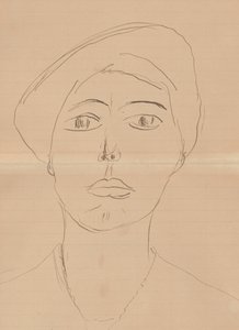 Retrato de uma mulher (Olga Meerson) de Henri Matisse