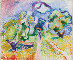 Passeio dos olivais de Henri Matisse