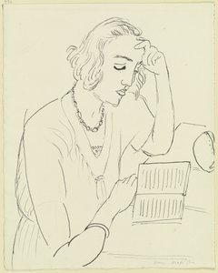 Mulher a ler de Henri Matisse