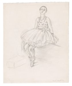 Dançarino sentado de Henri Matisse