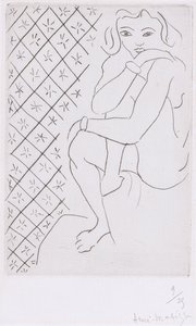Odalisca sentada de Henri Matisse
