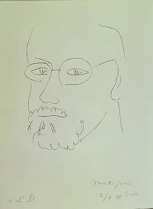 Autorretrato de Henri Matisse
