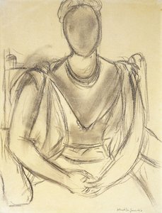Mulher sentada; Femme Assise de Henri Matisse