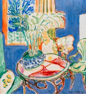 Pequeno interior azul de Henri Matisse