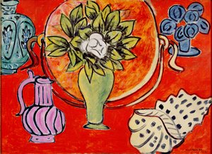 Natureza morta com uma magnólia de Henri Matisse