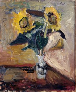 Girassóis num vaso de Henri Matisse