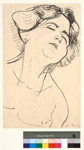 Cabeça de mulher, olhos fechados de Henri Matisse