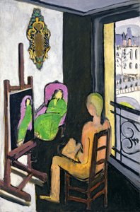 O pintor e o seu modelo de Henri Matisse