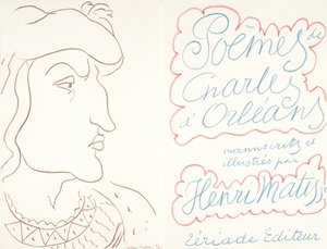 Os poemas de Carlos de Orleães, 25 de fevereiro de Henri Matisse
