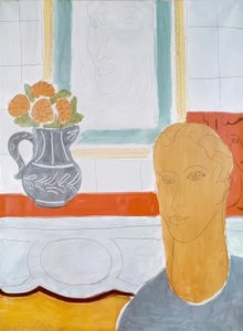 Cabeça ocre de Henri Matisse
