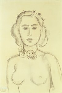 Mulher com os seios à mostra de Henri Matisse