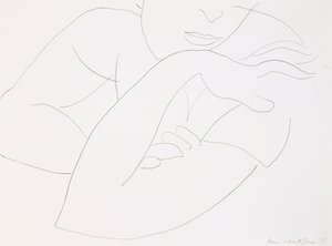 Mulher com os braços cruzados de Henri Matisse