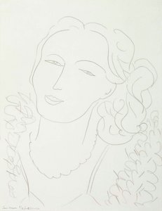 Mulher sem chapéu de Henri Matisse