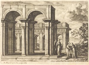 Encontro de Maria e Isabel de Henri Mauperche