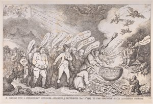 Um encanto para uma democracia, revisto, analisado e destruído em 1º de janeiro de 1799 à Conferência, em 1º de janeiro de 1799. de Henri Merke