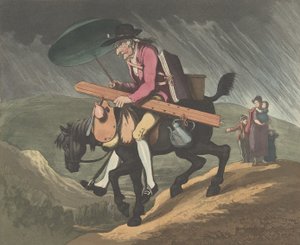 Um artista viajando no País de Gales, 10 de fevereiro de 1799.