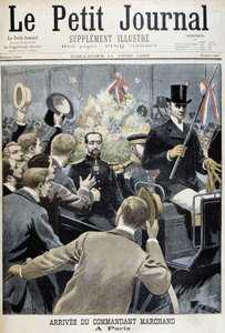 Chegada do Comandante Marchand a Paris - no "Le Petite Journal" de 11/06/1899 de Henri Meyer