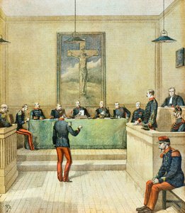 O capitão Dreyfus perante o Conselho de Guerra de Henri Meyer