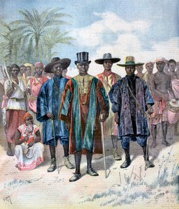 Dahomeans, 1893 de Henri Meyer