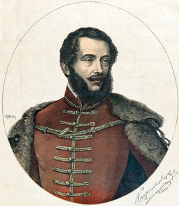 Retrato de Lajos Kossuth de Henri Meyer