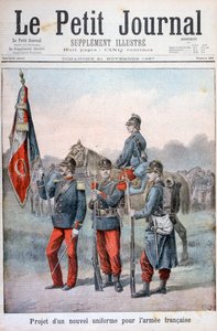 Proposta de novos uniformes do exército francês, 1897 de Henri Meyer
