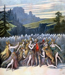 Descanse em paz, performance no Théâtre de la Gaîté, 1894 de Henri Meyer