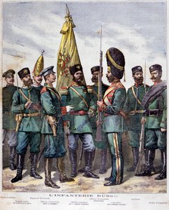 Infantaria russa, 1892 de Henri Meyer
