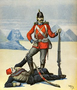 Sátira sobre os ingleses no Egito de Henri Meyer