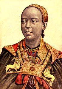 Taytou Betel, imperatriz consorte de Menelik II da Etiópia de Henri Meyer