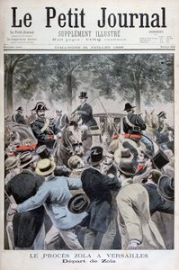 A imagem de Émile Zola de Versalhes, 1898 de Henri Meyer