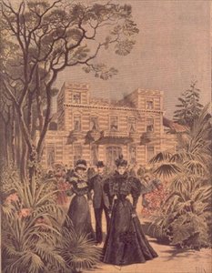 Tsarina Maria Feodorovna (1847-1928) no Hotel Turbie de Henri Meyer