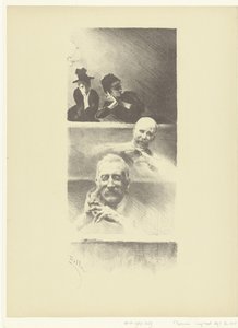 Espectadores no teatro
Au théatre
L