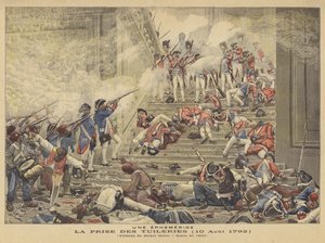 A tomada das Tuileries (10 de agosto de 1792)