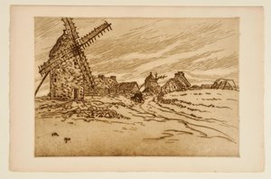 [Moinhos de La Palue] de Henri Rivière