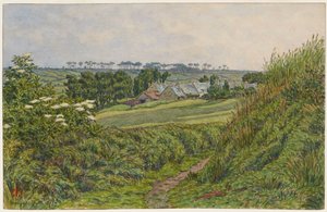 Primavera em Lesquiffinec, Morgat de Henri Rivière