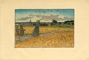 paisagem de Henri Rivière