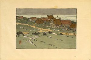 paisagem de Henri Rivière